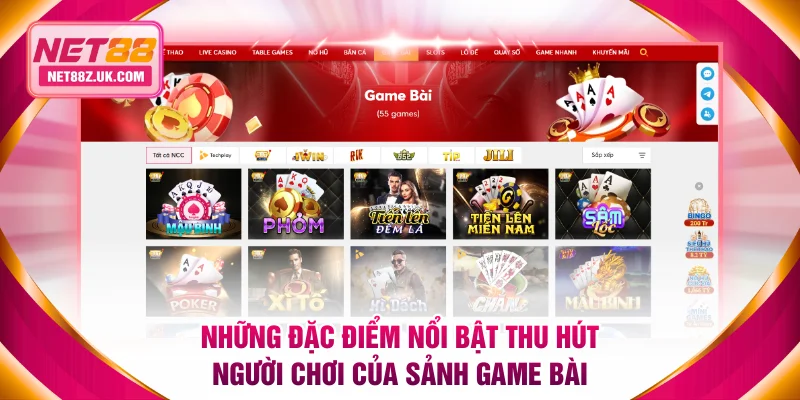 Casino NET88 - Giới Thiệu Sảnh Game Bài Cực Hot Tại Nhà Cái - Gi79