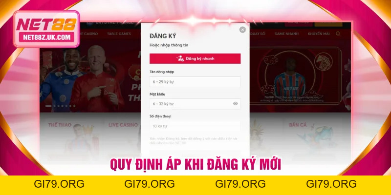 Điều Khoản Dịch Vụ NET88 - Bản Chỉnh Sửa Mới Nhất 2026 - Gi79