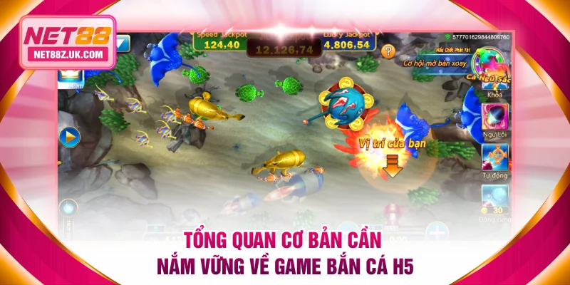Bắn Cá H5 - Săn Xu Đại Dương Với Jackpot Nổ Nhanh Tại NET88 - Gi79